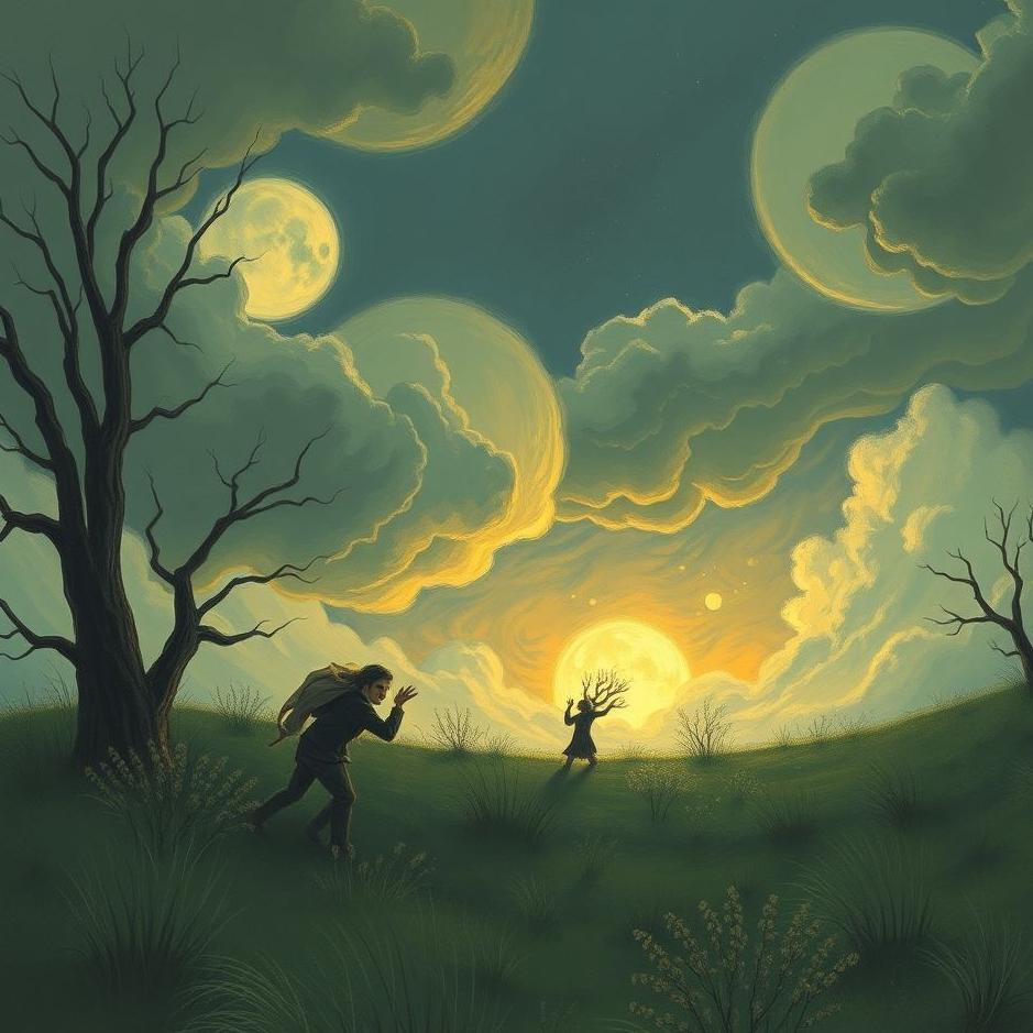 Dream : Being chased and hiding in a dream