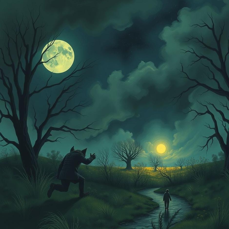 Dream : Being chased at night in a dream