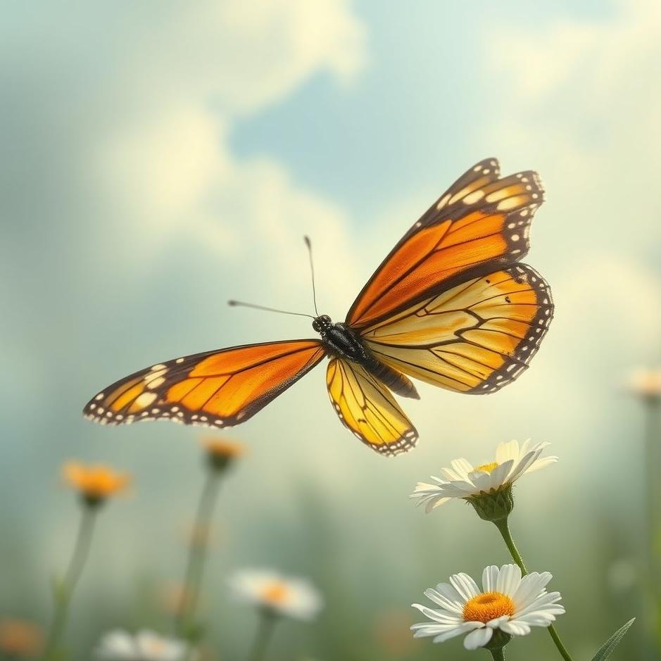 Dream : Being chased by a butterfly in a dream