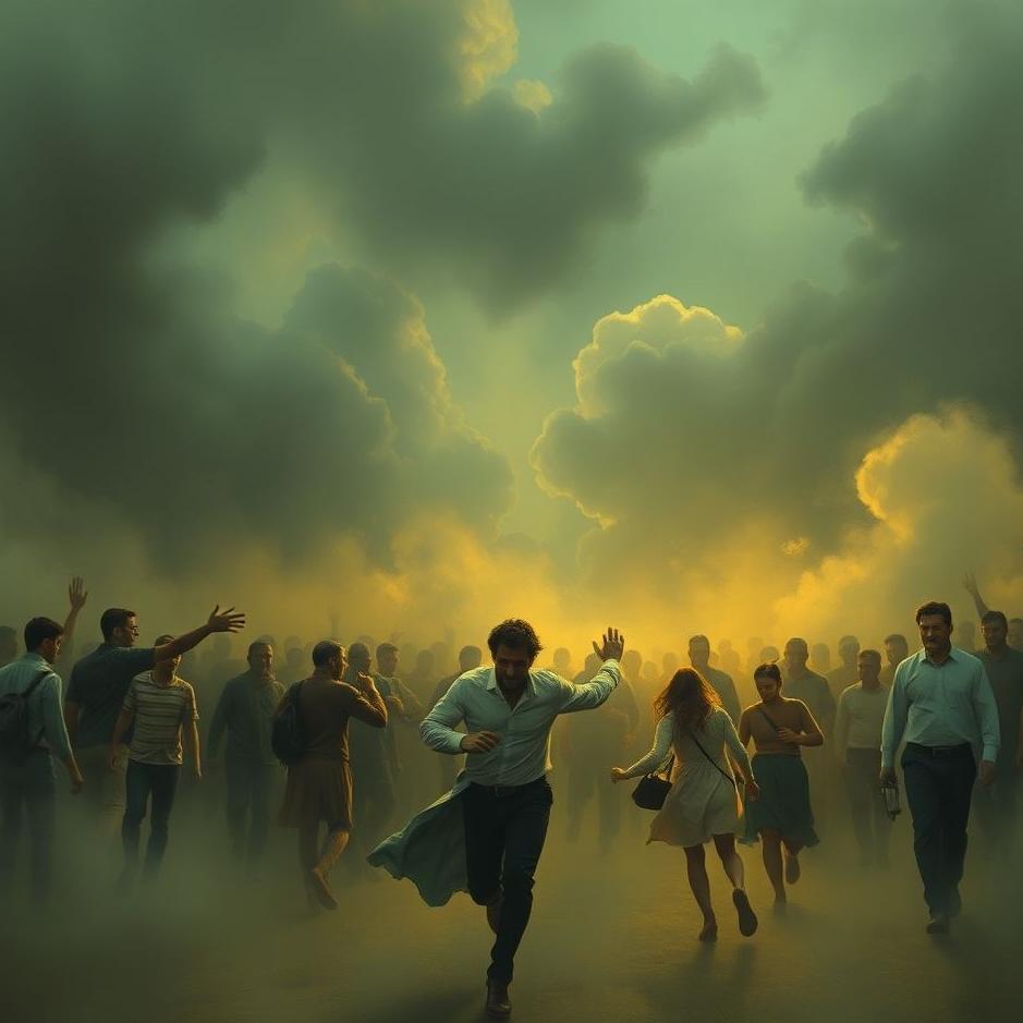 Dream : Being chased by a crowd in a dream