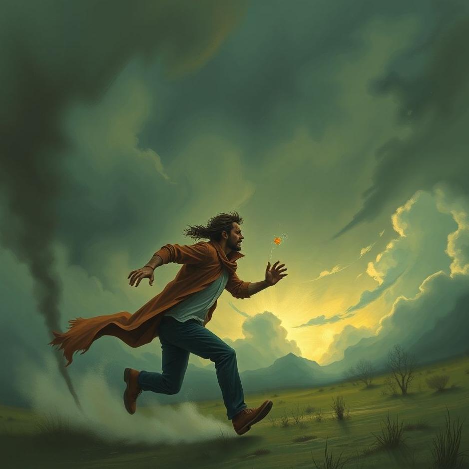 Dream : Being chased by a drunk in a dream