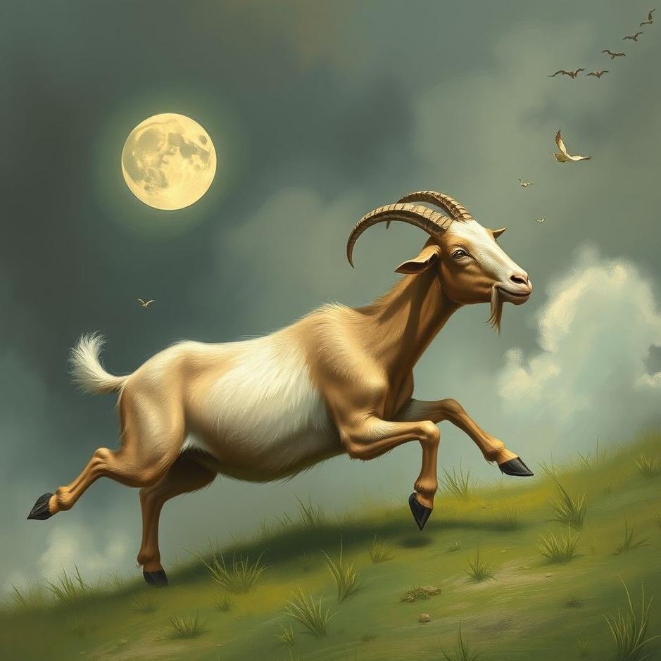 Dream : Being chased by a goat in a dream
