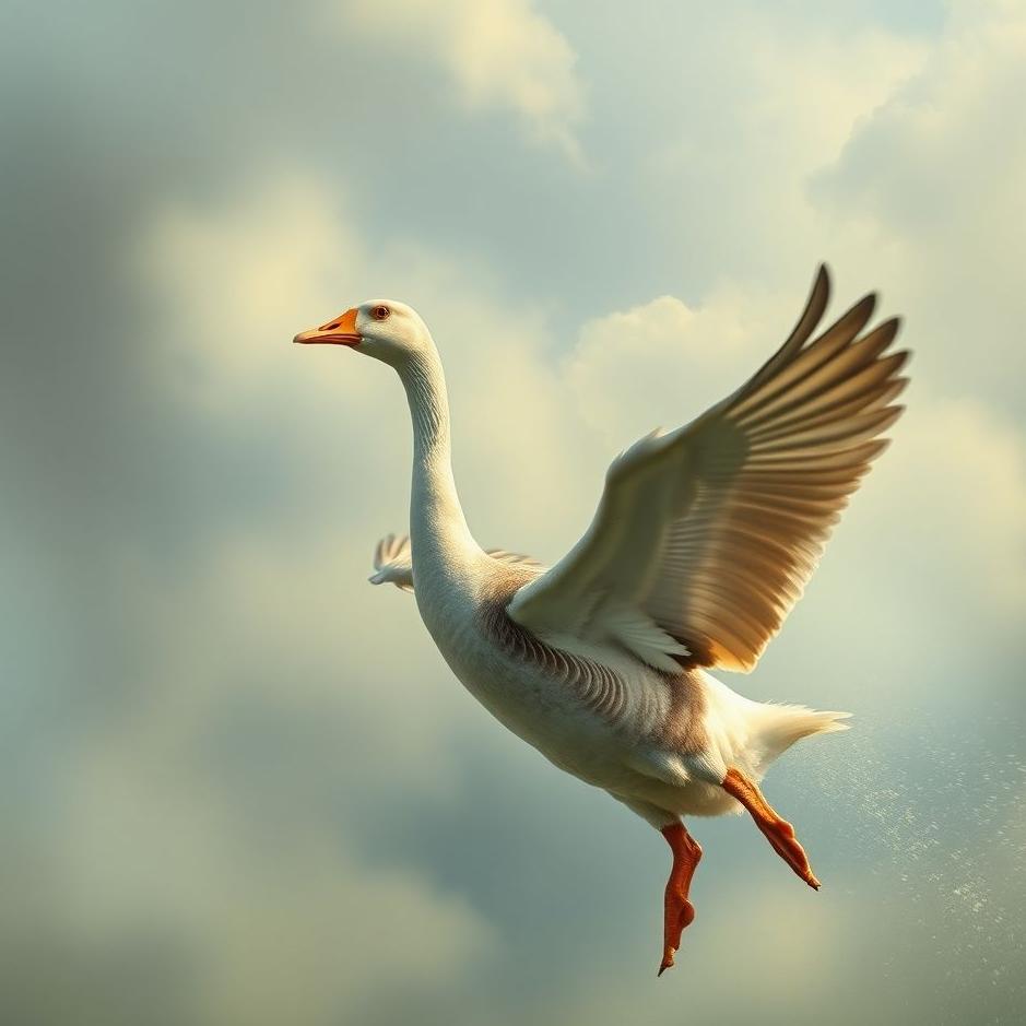 Dream : Being chased by a goose in a dream