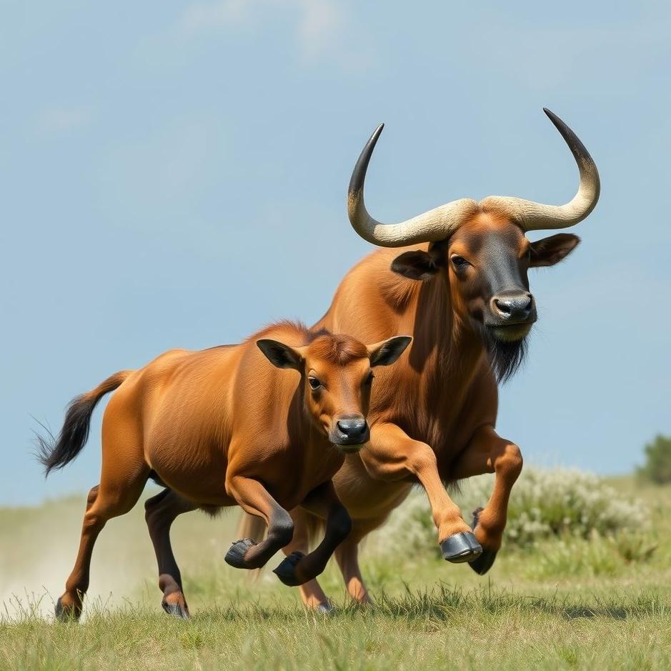 Dream : Being chased by a horned animal 