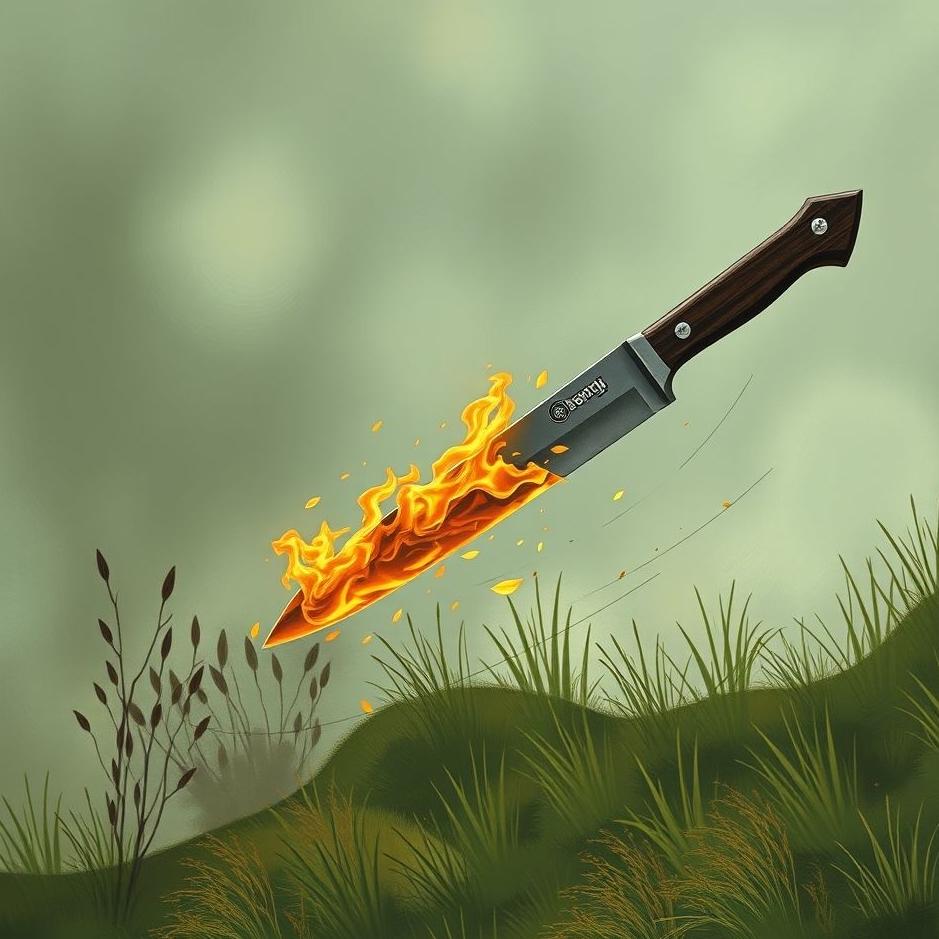 Dream : Being chased by a knife 