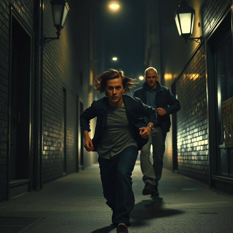 Dream : Being chased by a plainclothes police officer in a dream