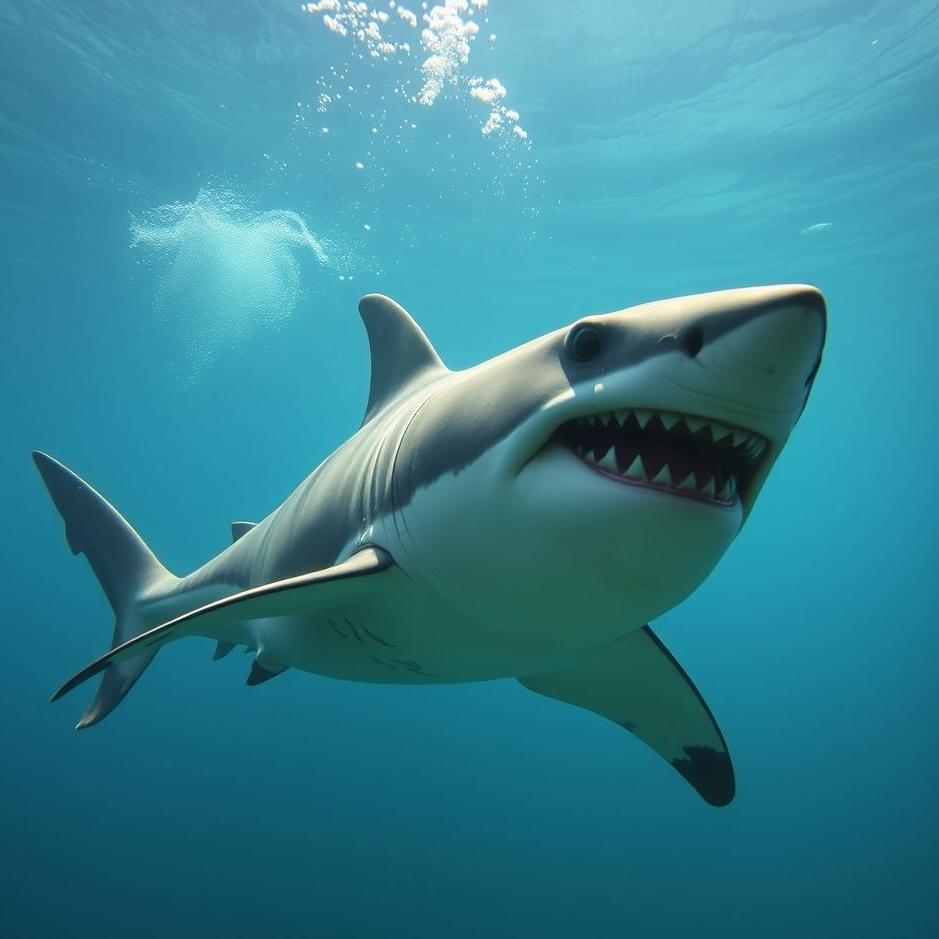 Dream : Being chased by a shark in a dream