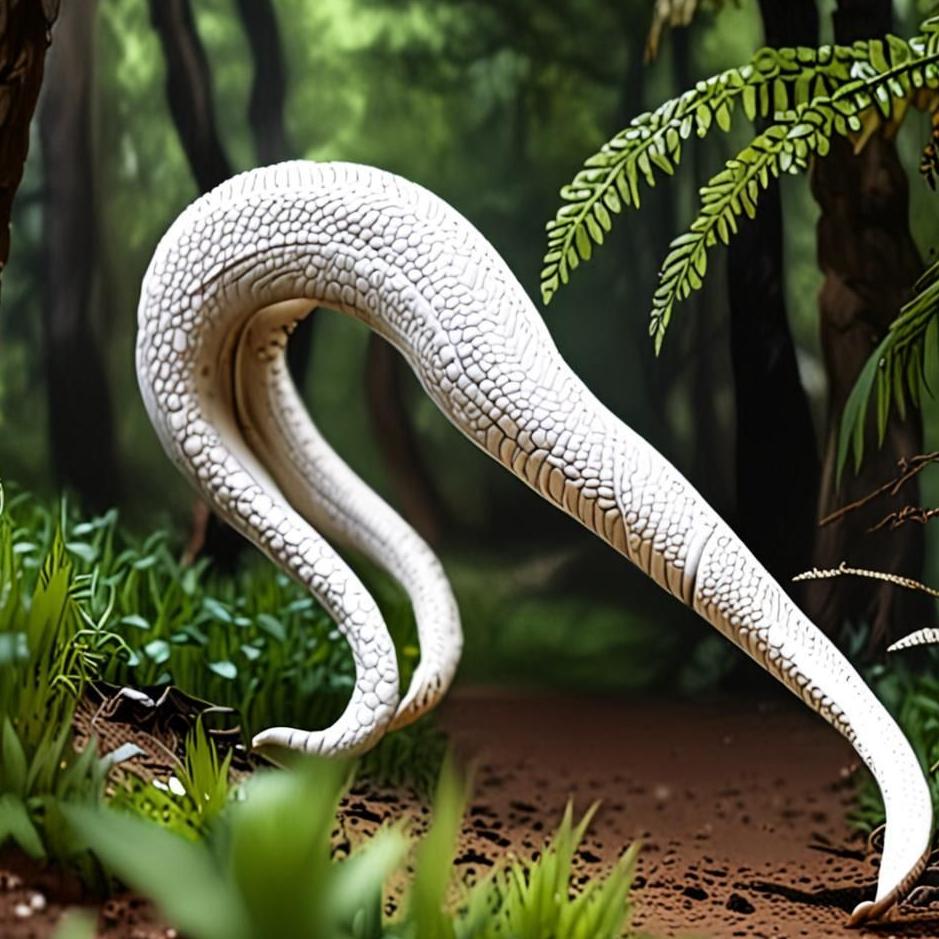 Dream : Being chased by a white snake 