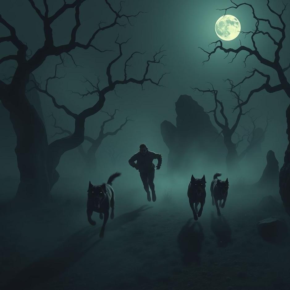 Dream : Being chased by dogs in a dream