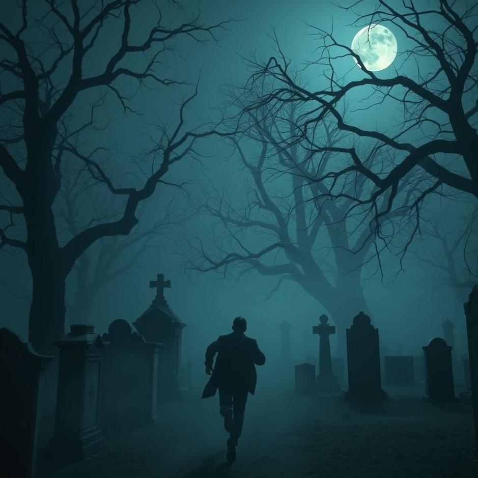 Dream : Being chased in a cemetery in a dream