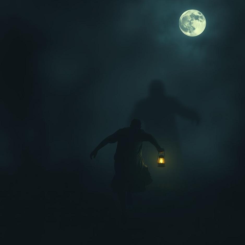 Dream : Being chased in the dark in a dream