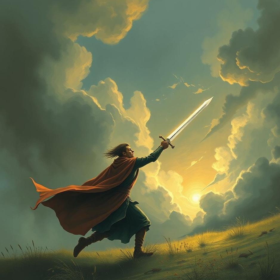 Dream : Being chased with a sword in a dream