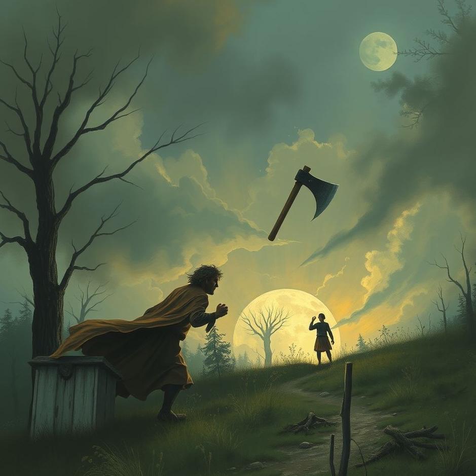 Dream : Being chased with an axe in a dream