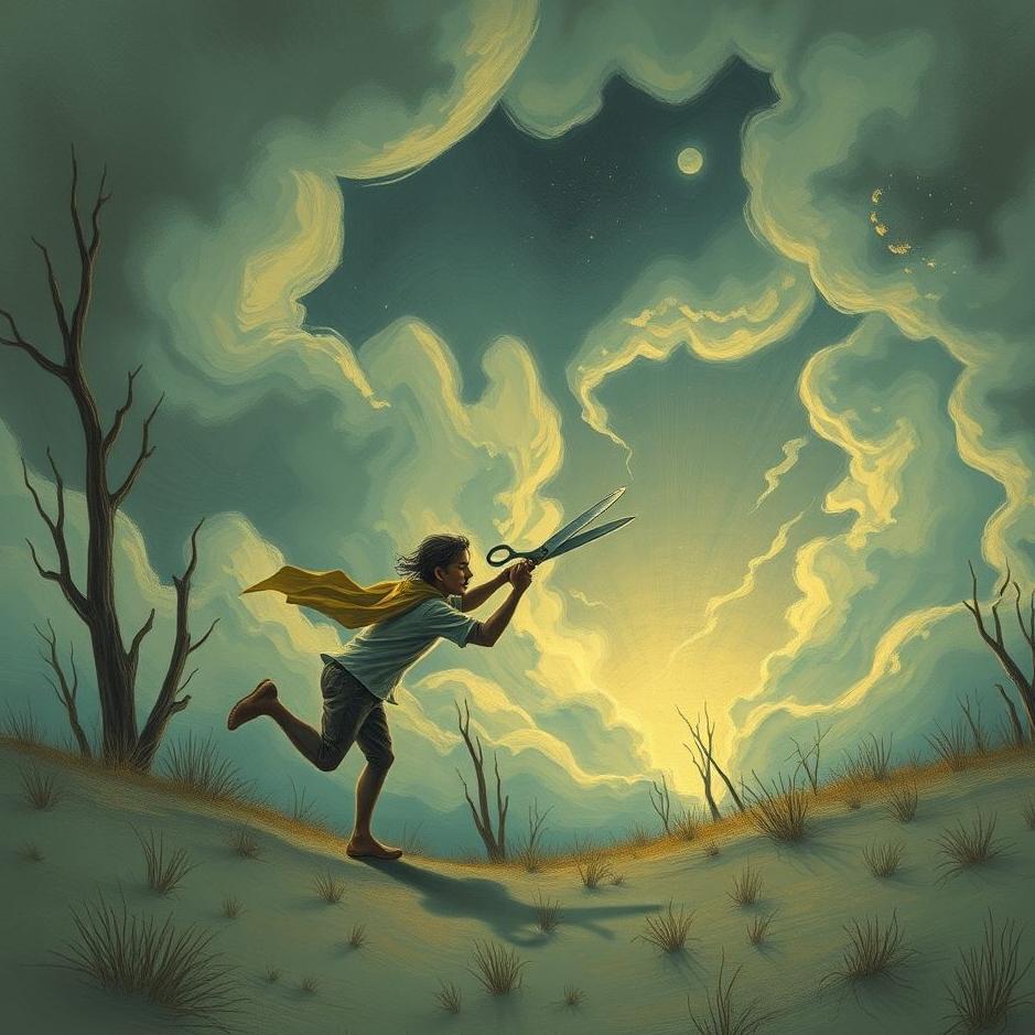 Dream : Being chased with scissors in a dream