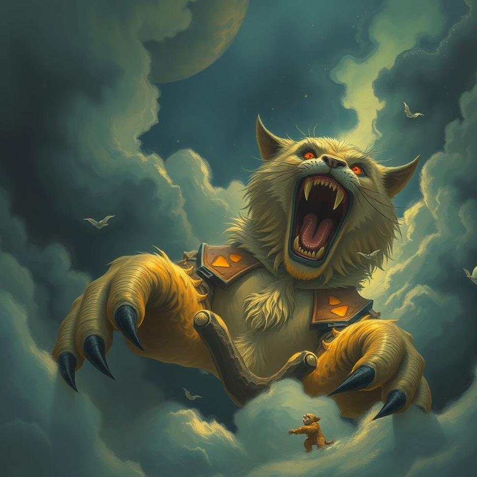 Dream : Being clawed in a dream