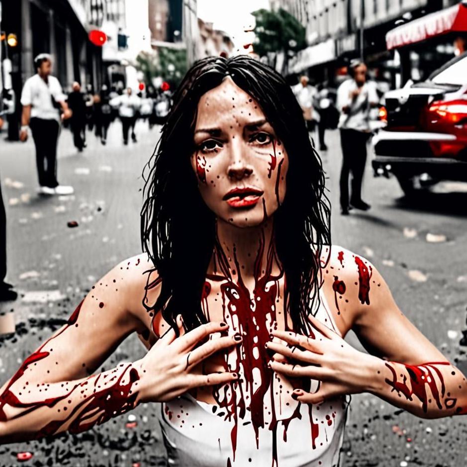 Dream : Being covered in blood