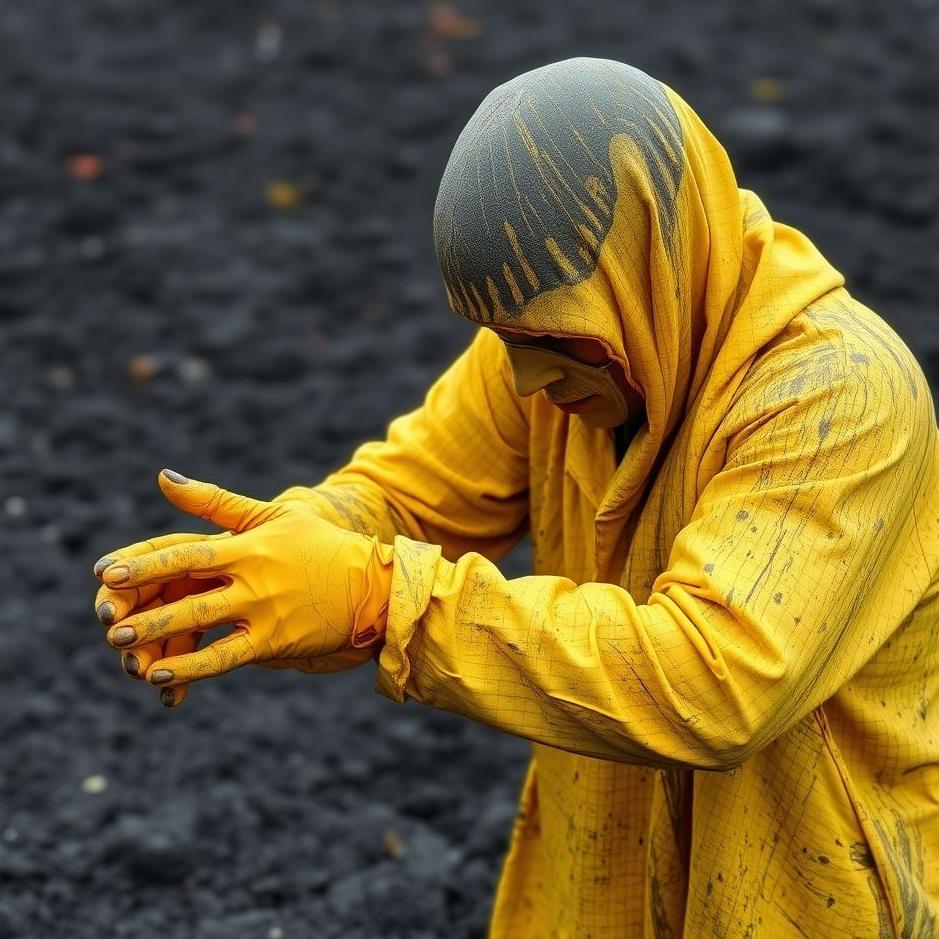 Dream : Being covered in tar
