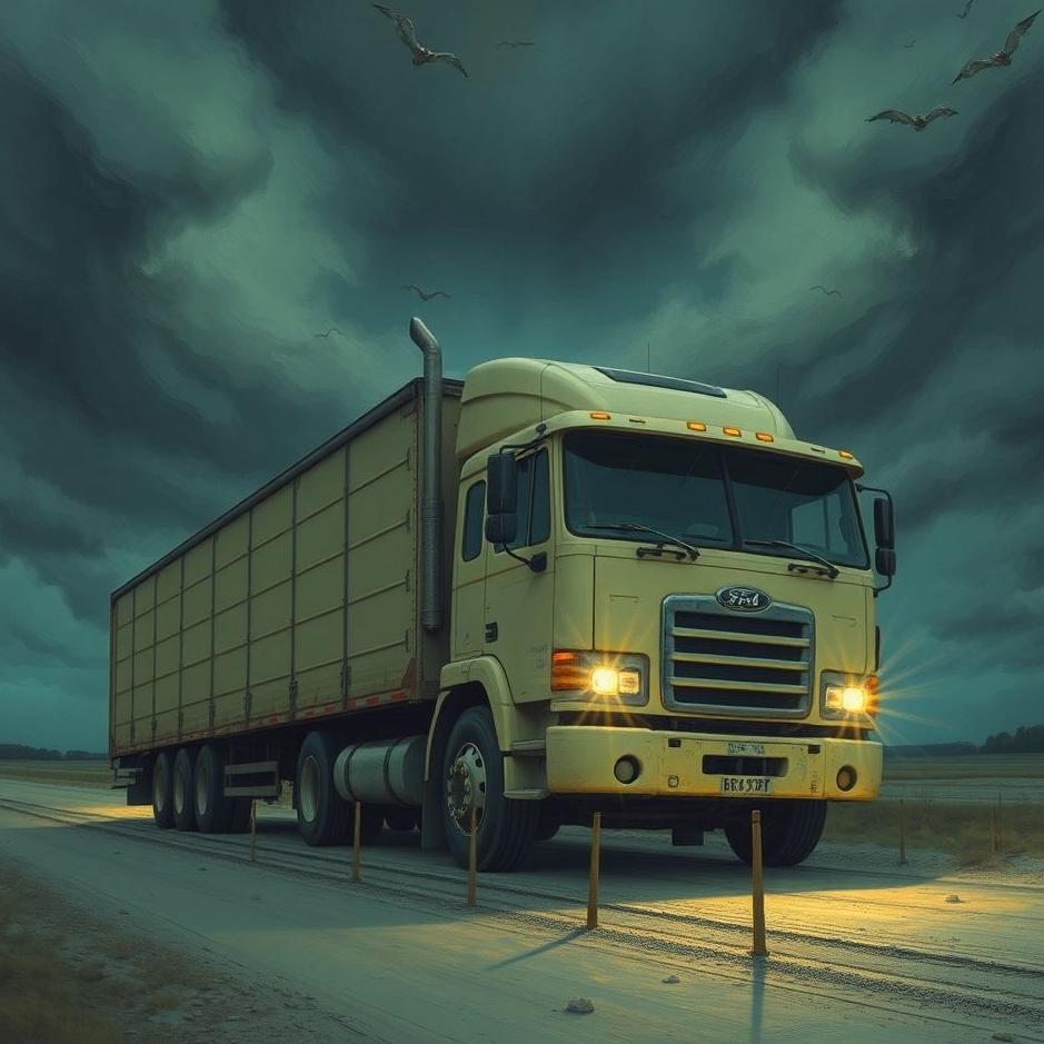 Dream : Being crushed under a truck in a dream