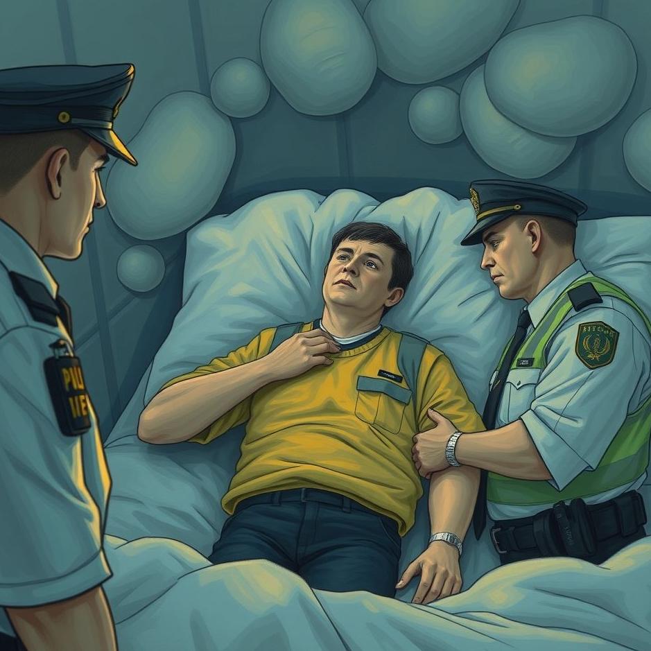 Dream : Being detained by the police in a dream