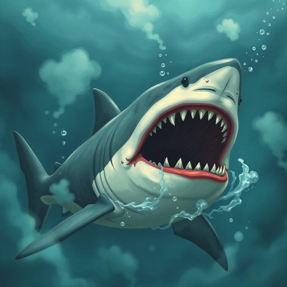Dream : Being eaten by a shark in a dream