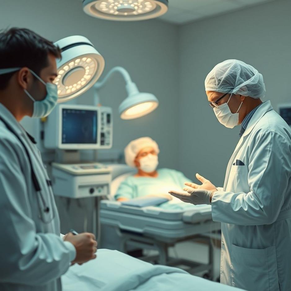 Dream : Being examined in a hospital in a dream