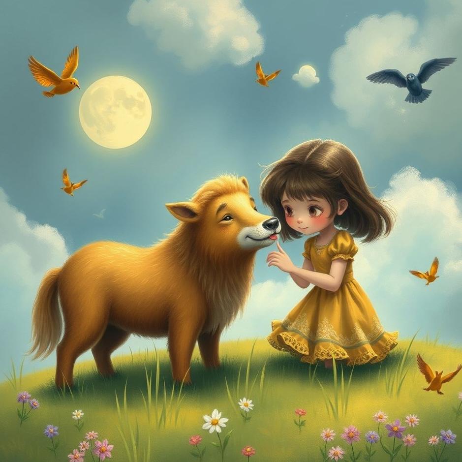 Dream : Being friends with animals in a dream