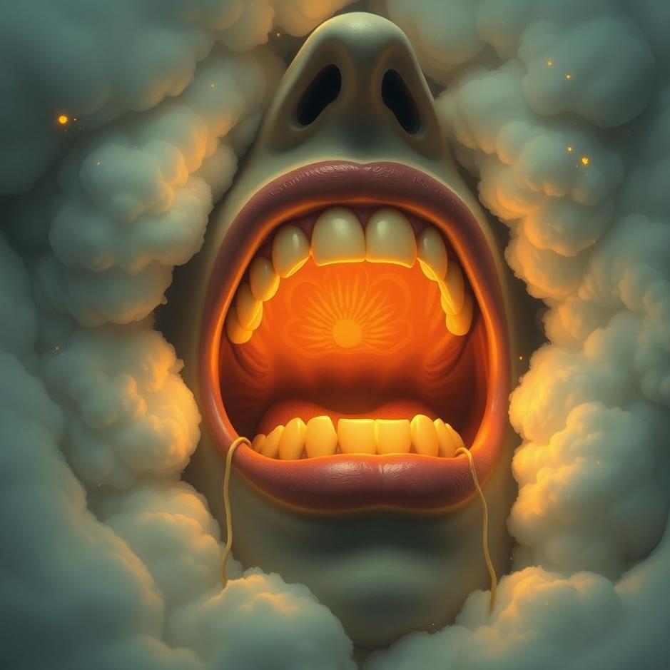 Dream Dictionary : Being full of mouth in the dream