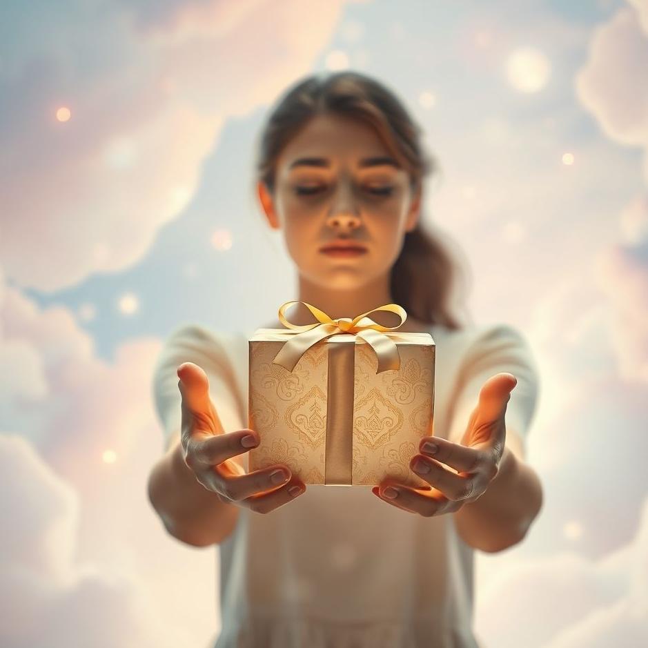 Dream : Being given a gift in a dream