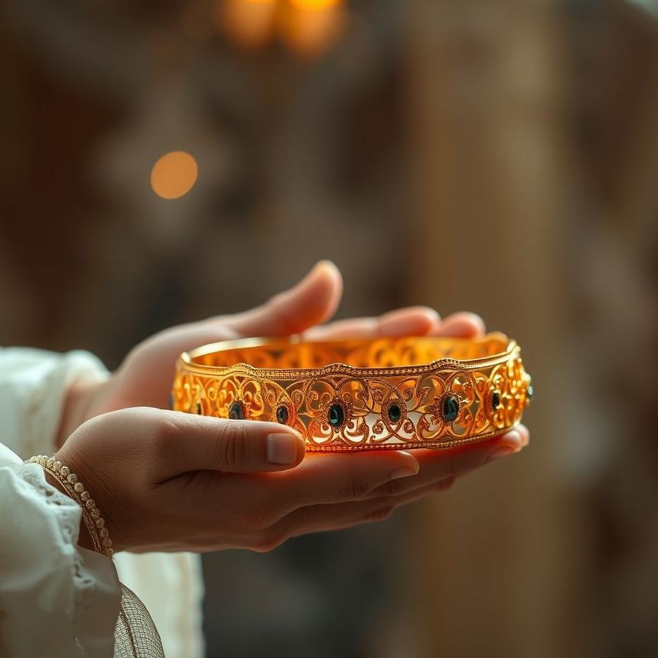 Dream : Being given a gold bracelet in your dream