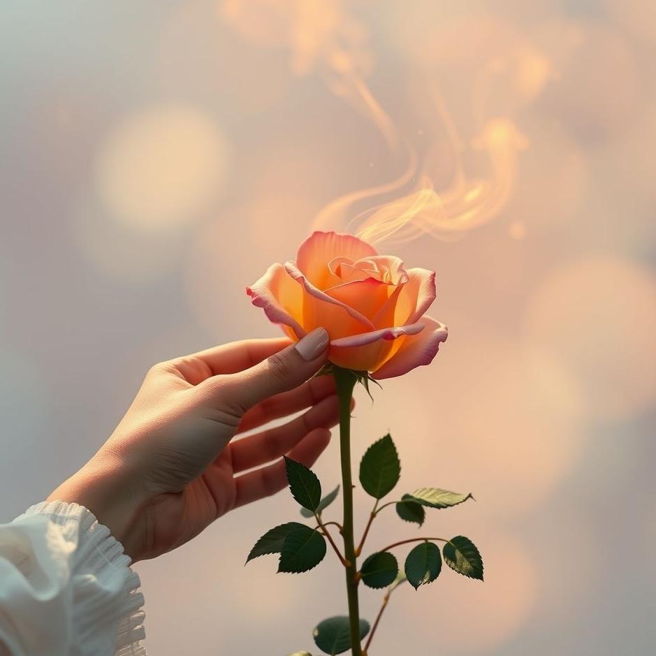 Dream : Being given a rose in a dream