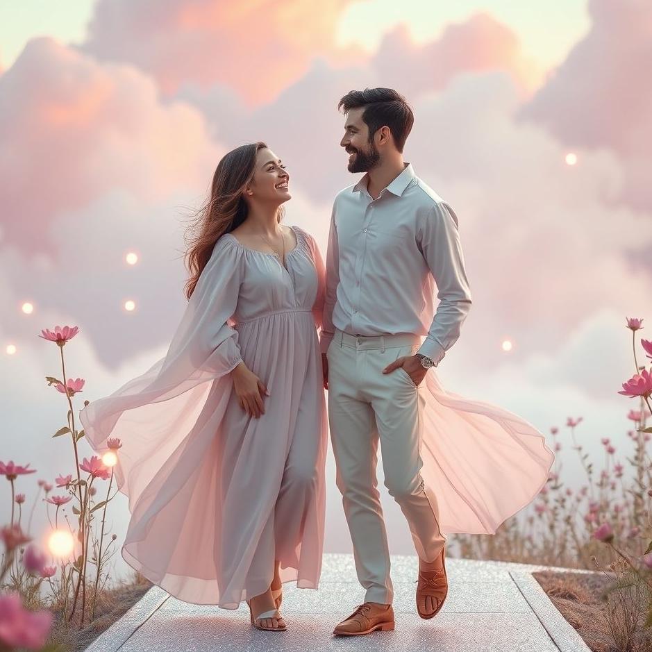 Dream : Being happy with a man in a dream