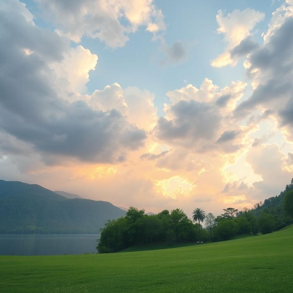 Dream : Being in a beautiful place in a dream