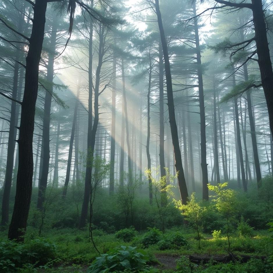 Dream : Being in a forest in a dream