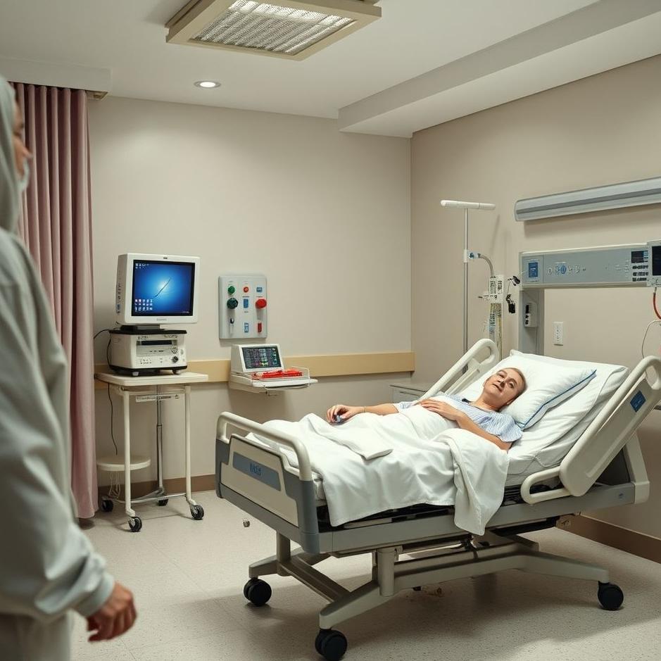 Dream : Being in a hospital