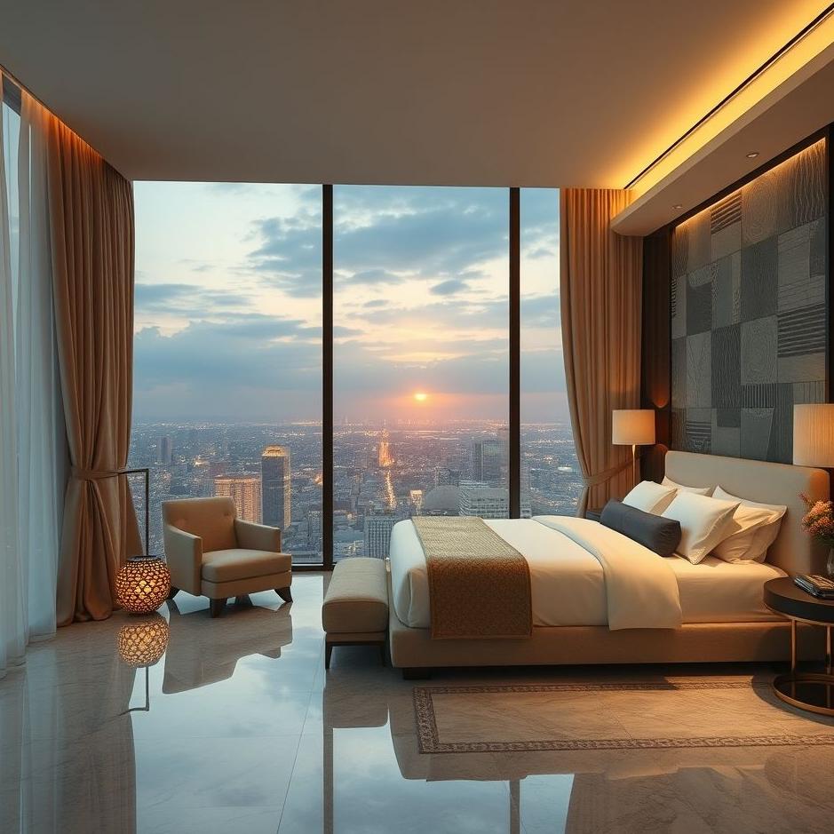 Dream : Being in a luxury hotel in a dream