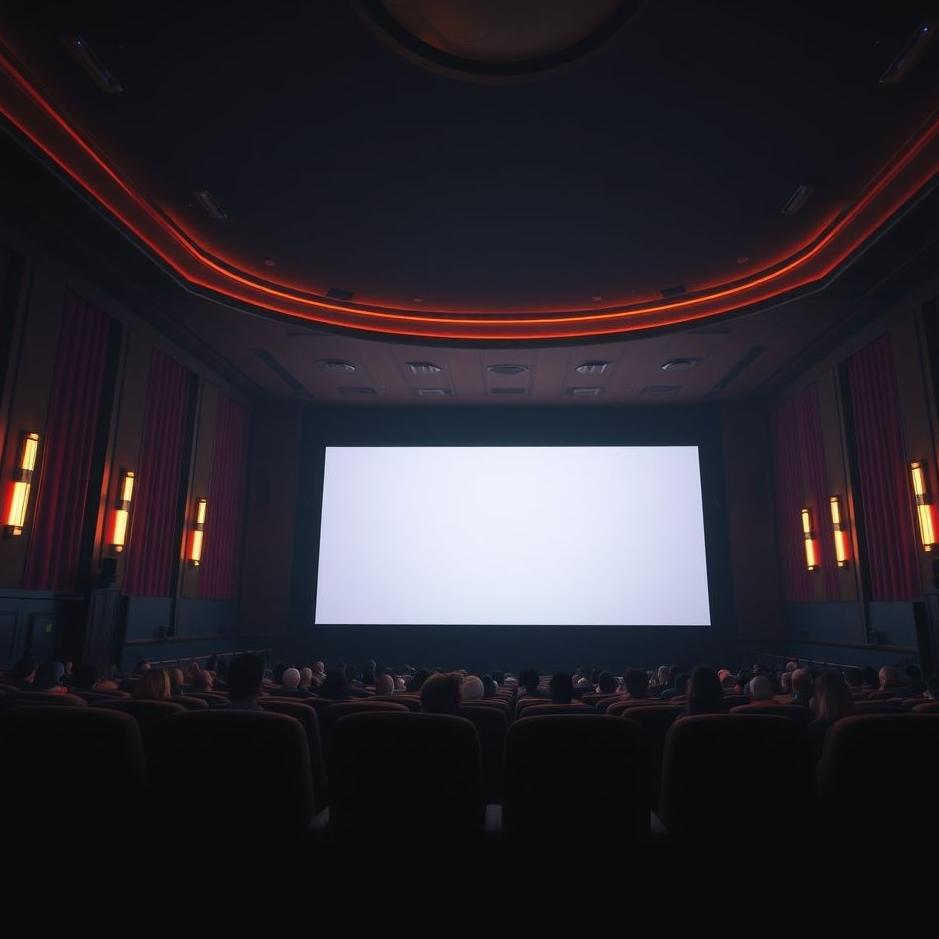 Dream : Being in a movie theater in a dream