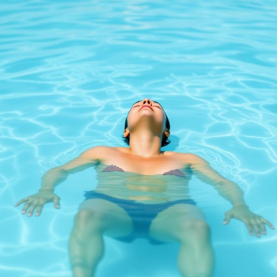 Dream : Being in a pool in a dream