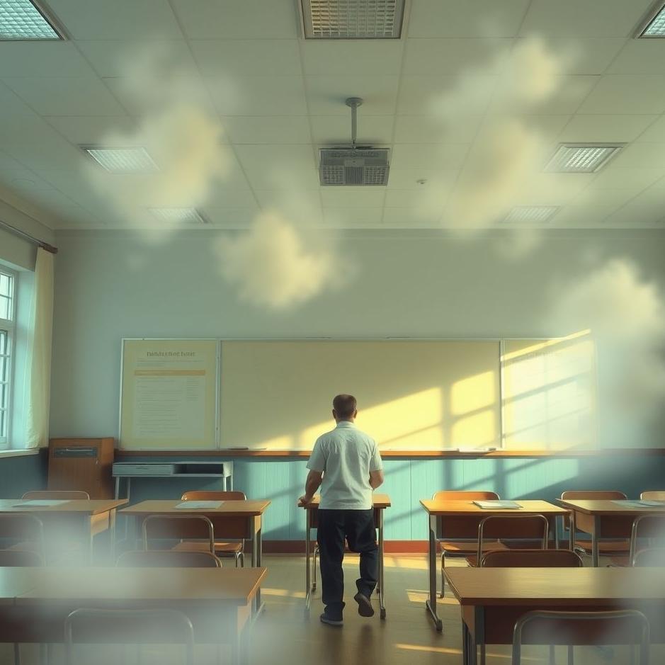 Dream : Being in a school classroom in a dream
