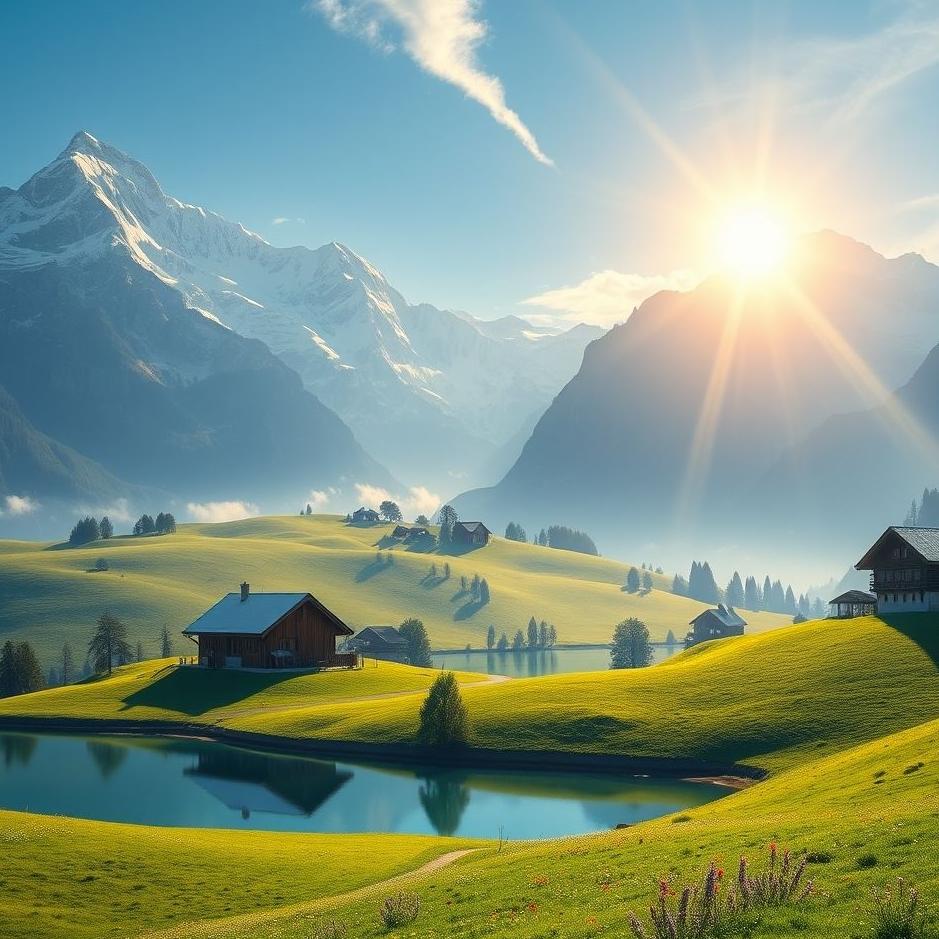Dream : Being in Switzerland in a dream