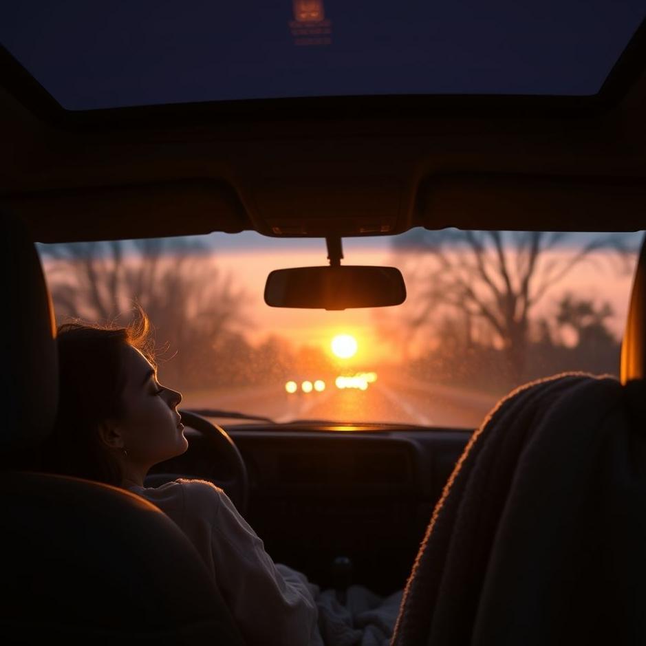 Dream Dictionary : Being in the car to be asleep