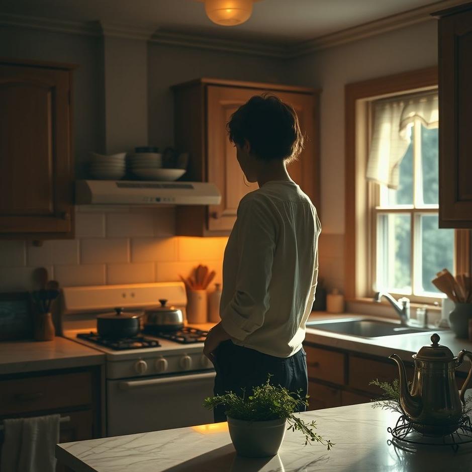 Dream : Being in the kitchen in a dream