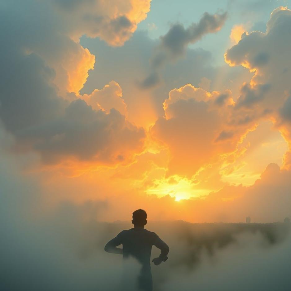 Dream : Being in the middle of a race in a dream