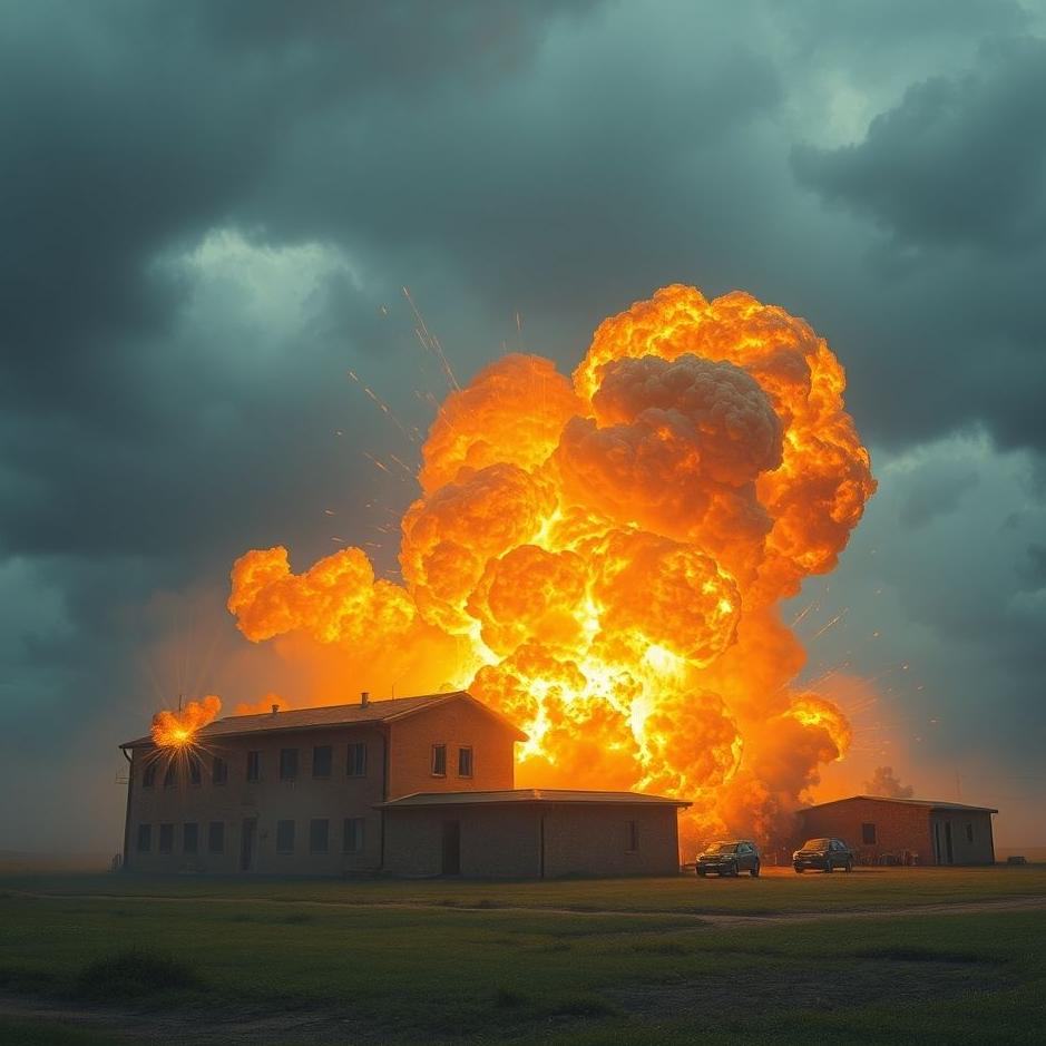 Dream : Being injured in an explosion in a dream