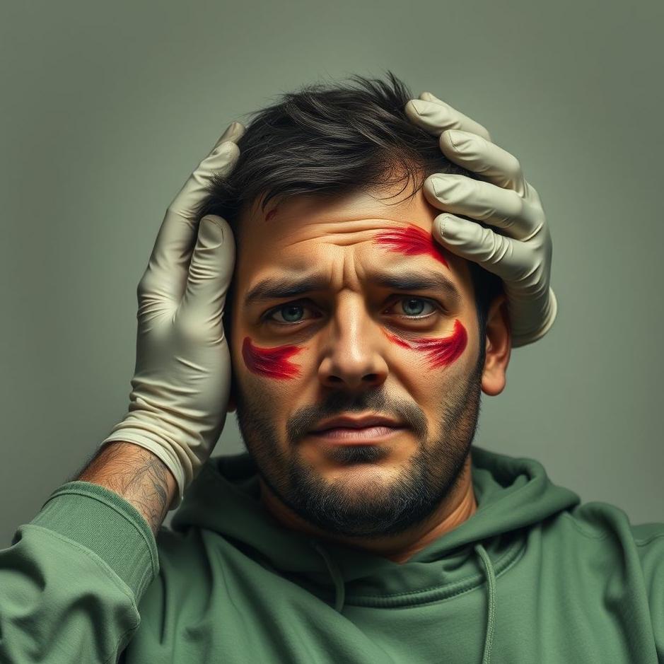 Dream : Being injured in the head 