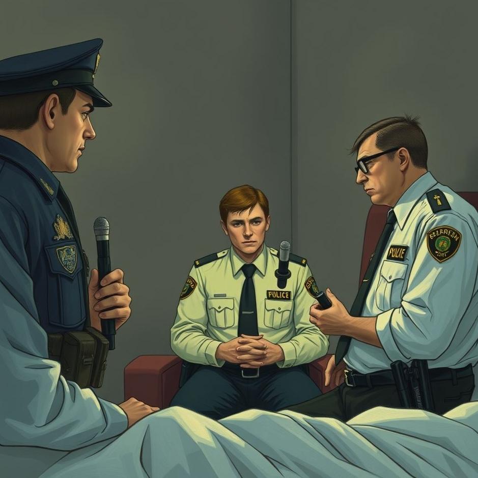 Dream : Being interrogated by the police in a dream