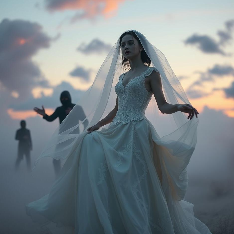 Dream : Being kidnapped in a wedding dress in a dream