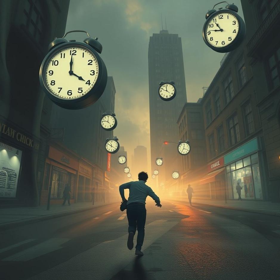 Dream : Being late for work in a dream