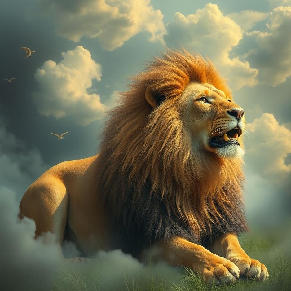 Dream : Being Lion in Dream