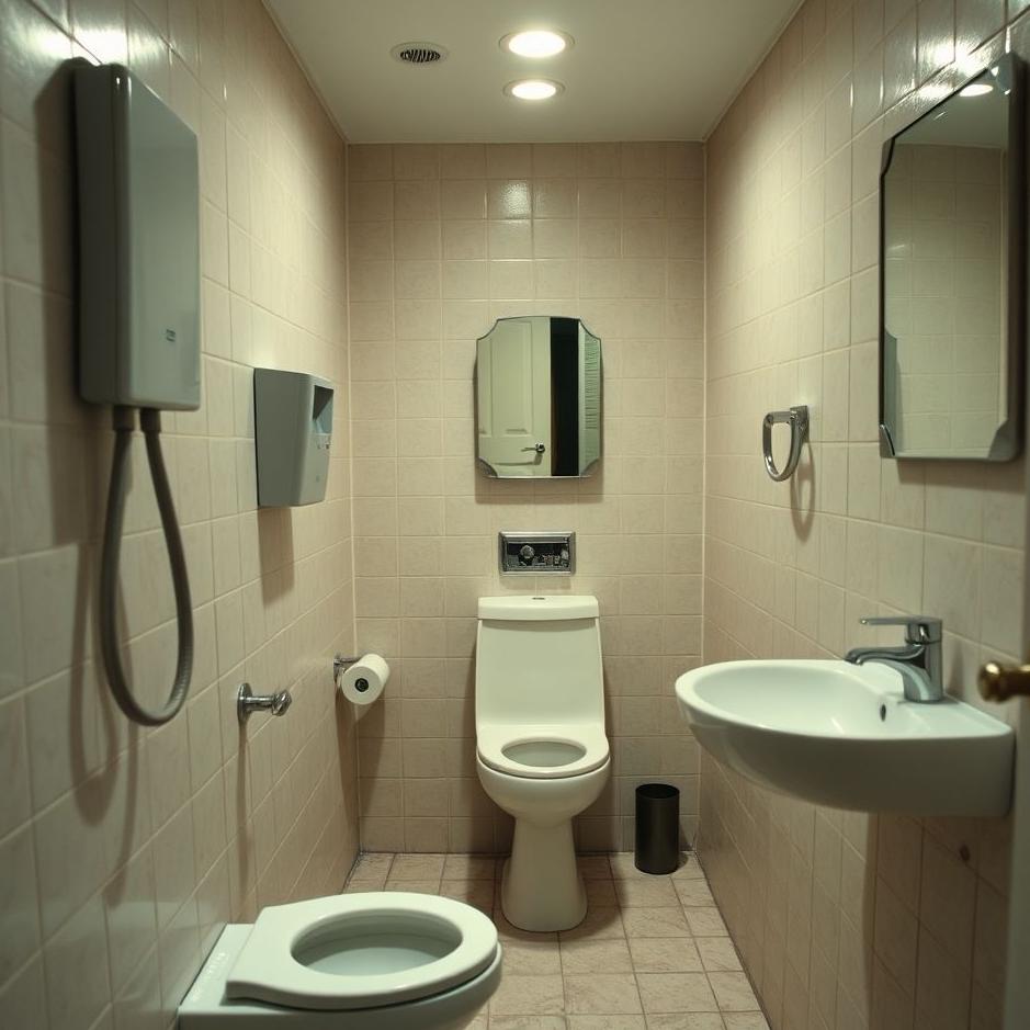 Dream : Being locked in a bathroom