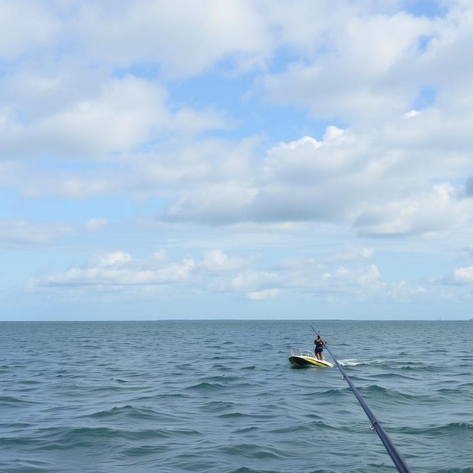 Dream : Being on a fishing rod